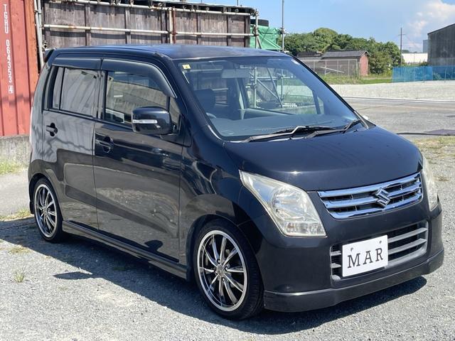 ワゴンR FXリミテッドII 社外16インチアルミ/ローダウン/フルセグナビ/車検整備付き/スマートキー/純正フルエアロ/セキュリティー/黒革調シートカバー/オートエアコン/禁煙車/プッシュスタート(37枚目)