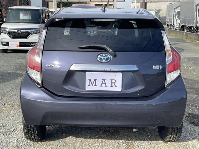 アクア Ｓ　純正フルセグナビ／バックカメラ／スマートキー×２個／前後ドライブレコーダー／ワンオーナー／点検記録簿／禁煙車／修復歴無し／検査令和８年４月／保証書・取説／プッシュスタート／オートエアコン（12枚目）