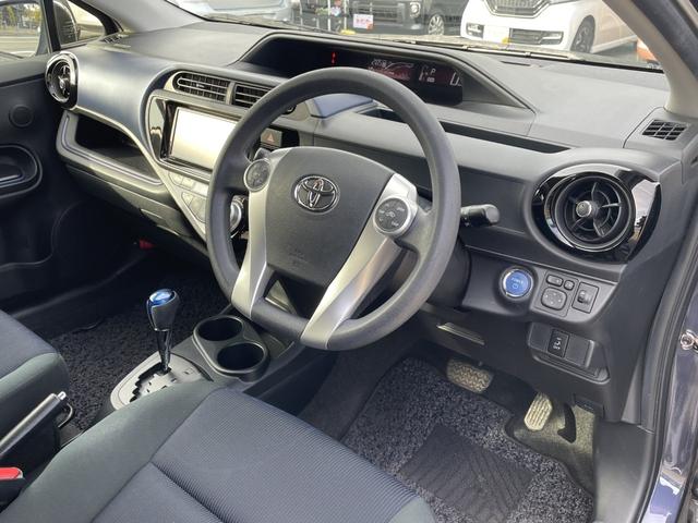 アクア Ｓ　純正フルセグナビ／バックカメラ／スマートキー×２個／前後ドライブレコーダー／ワンオーナー／点検記録簿／禁煙車／修復歴無し／検査令和８年４月／保証書・取説／プッシュスタート／オートエアコン（36枚目）