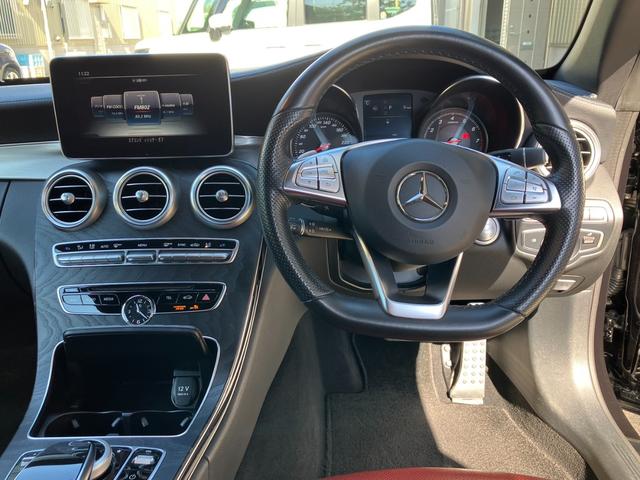 Cクラス C180カブリオレスポーツ C180カブリオレスポーツ(4名)ワーク20インチホイール 車高調 パナメリカーナグリル 赤帆 赤革シート レーダーセーフティパッケージ(23枚目)