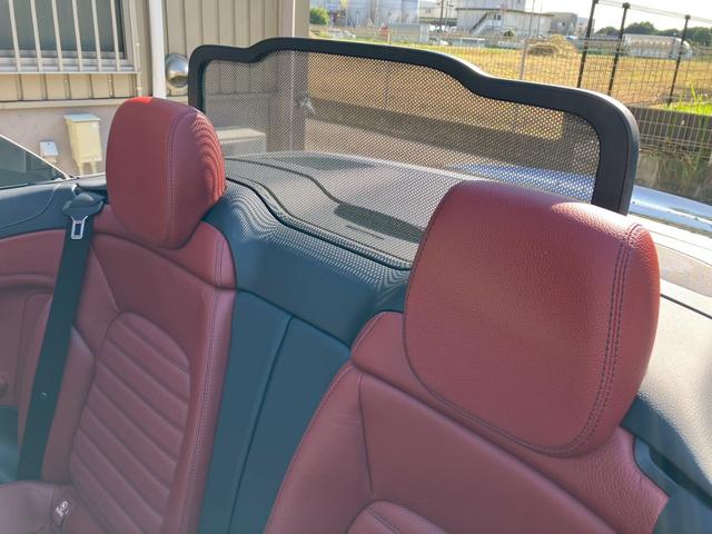 Cクラス C180カブリオレスポーツ C180カブリオレスポーツ(4名)ワーク20インチホイール 車高調 パナメリカーナグリル 赤帆 赤革シート レーダーセーフティパッケージ(27枚目)