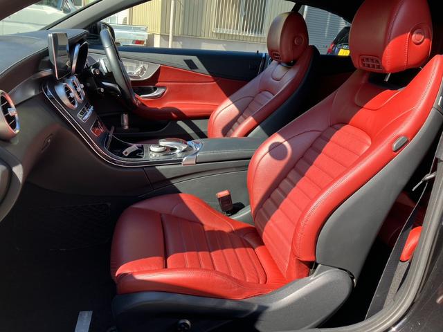 Cクラス C180カブリオレスポーツ C180カブリオレスポーツ(4名)ワーク20インチホイール 車高調 パナメリカーナグリル 赤帆 赤革シート レーダーセーフティパッケージ(40枚目)
