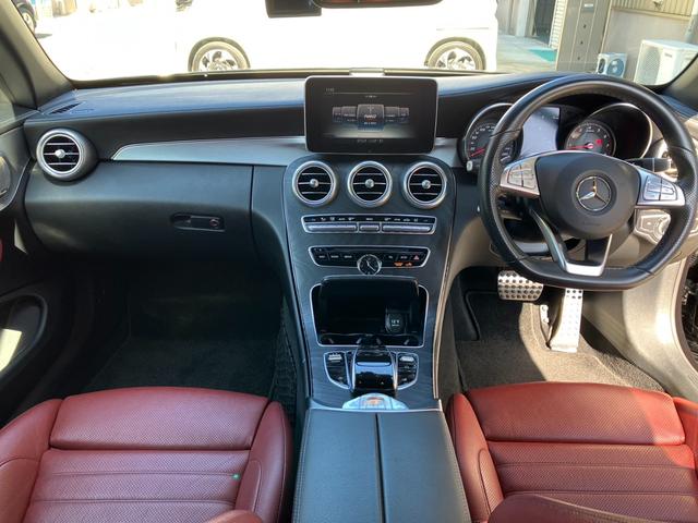 Cクラス C180カブリオレスポーツ C180カブリオレスポーツ(4名)ワーク20インチホイール 車高調 パナメリカーナグリル 赤帆 赤革シート レーダーセーフティパッケージ(41枚目)