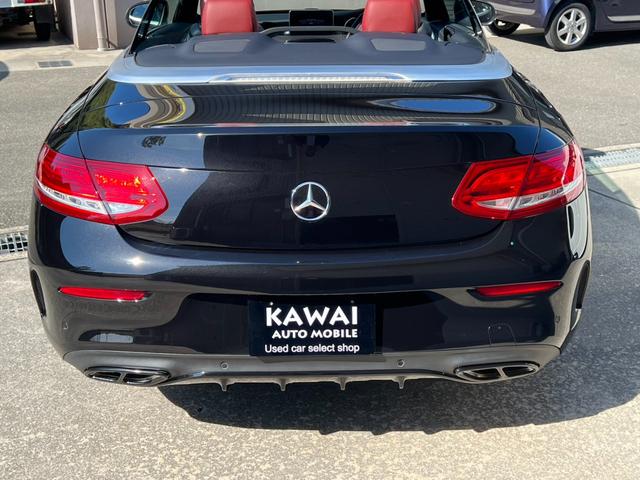 Cクラス C180カブリオレスポーツ C180カブリオレスポーツ(4名)ワーク20インチホイール 車高調 パナメリカーナグリル 赤帆 赤革シート レーダーセーフティパッケージ(47枚目)