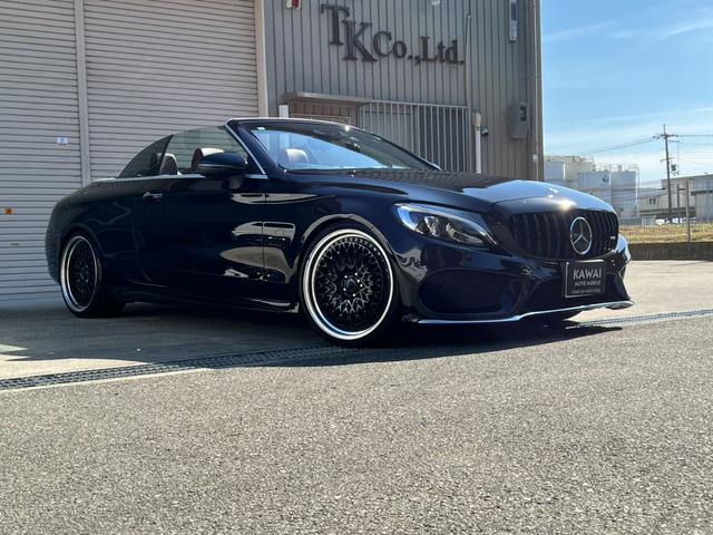 Cクラス C180カブリオレスポーツ C180カブリオレスポーツ(4名)ワーク20インチホイール 車高調 パナメリカーナグリル 赤帆 赤革シート レーダーセーフティパッケージ(49枚目)