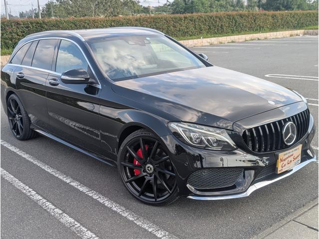 Cクラスステーションワゴン C200 ステーションワゴン スポーツ本革仕様 ターボエンジン・20インチホイール・本革シート・前席パワーシート・シートヒーター・ナビテレビBluetoothバックカメラETC・LEDオートヘッドライト・電動リアゲートスマートキー2本(3枚目)