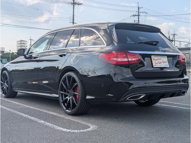 Cクラスステーションワゴン C200 ステーションワゴン スポーツ本革仕様 ターボエンジン・20インチホイール・本革シート・前席パワーシート・シートヒーター・ナビテレビBluetoothバックカメラETC・LEDオートヘッドライト・電動リアゲートスマートキー2本(7枚目)