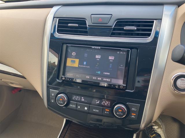 ティアナ ＸＥ　ユーザー買取車社外ナビ地デジＴＶ　ＥＴＣ　バックカメラ　フォグランプ　スマートキー　検査９年２月　記録簿あり　内外装仕上げ済み（13枚目）