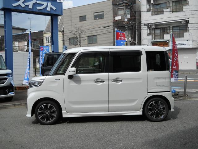 スペーシアカスタム ハイブリッドＸＳ　メモリナビ　フルセグＴＶ　ＥＴＣ　ドライブレコーダー（3枚目）