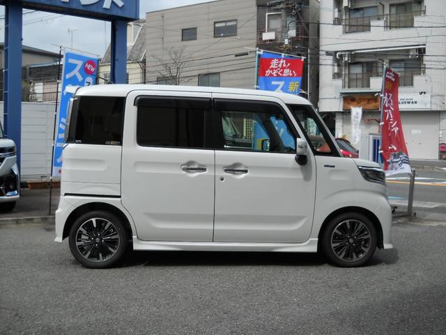 スペーシアカスタム ハイブリッドＸＳ　メモリナビ　フルセグＴＶ　ＥＴＣ　ドライブレコーダー（5枚目）