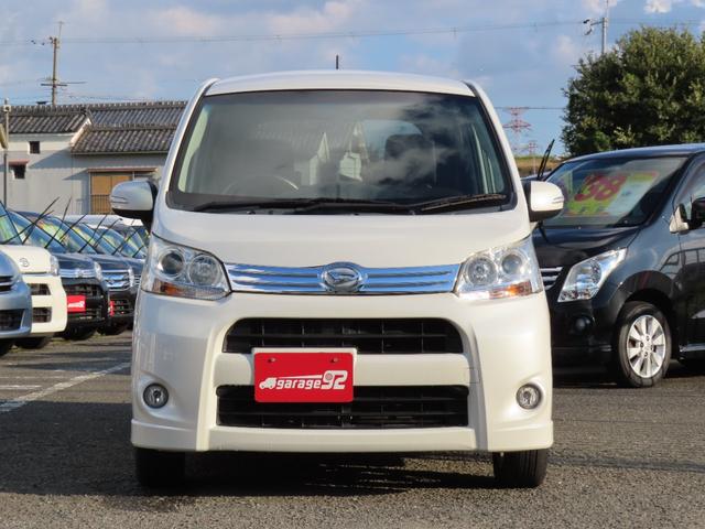 ムーヴ カスタム Xリミテッド 車検整備付 保証付  バックカメラ ETC  メモリーナビゲーション ワンセグナビテレビ CD LEDヘッドランプ HIDライト アルミホイール プッシュスタート スマートキー(5枚目)