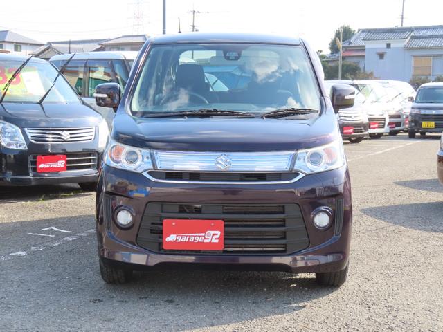 ワゴンＲスティングレー Ｘ　車検整備付　保証付　プッシュスタート　アイドリングストップ　衝突軽減システム　メモリーナビゲーション　シートヒーター　ＨＩＤライト　ＥＳＣ　フルセグナビ　ＤＶＤ　Ｂｌｕｅｔｏｏｔｈ　アルミホイール（5枚目）