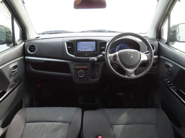 ワゴンＲスティングレー Ｘ　車検整備付　保証付　プッシュスタート　アイドリングストップ　衝突軽減システム　メモリーナビゲーション　シートヒーター　ＨＩＤライト　ＥＳＣ　フルセグナビ　ＤＶＤ　Ｂｌｕｅｔｏｏｔｈ　アルミホイール（13枚目）