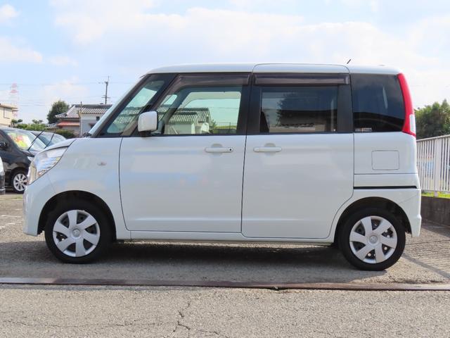 ルークス Ｇ　車検整備付　保証付　両側スライド片側電動スライドドア　プッシュスタート　　メモリーナビゲーション　ワンセグナビテレビ　ＣＤ　ＤＶＤ　スマートキー　フルフラットシート　ベンチシート（11枚目）