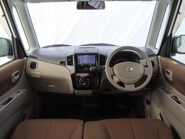 ルークス Ｇ　車検整備付　保証付　両側スライド片側電動スライドドア　プッシュスタート　　メモリーナビゲーション　ワンセグナビテレビ　ＣＤ　ＤＶＤ　スマートキー　フルフラットシート　ベンチシート（13枚目）