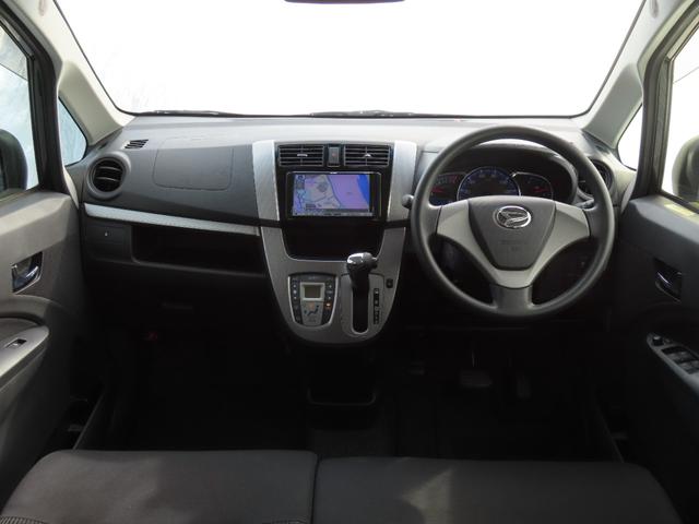 ムーヴ カスタム　Ｘ　ＳＡ　車検整備付　保証付　アイドリングストップ　プッシュスタート　スマートキー　メモリーナビゲーション　フルセグナビテレビ　ＣＤ　ＤＶＤ　ベンチシート　フルフラットシート　アルミホイール（13枚目）