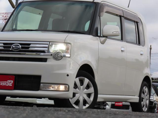 ムーヴコンテ カスタム X 車検整備付 保証付 スマートキー バックカメラ メモリーナビゲーション アイドリングストップ HIDライト CD DVD キーレスエントリ― フルフラットシート ベンチシート(80枚目)