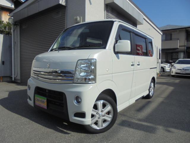 エブリイワゴン ＰＺターボスペシャル　両側パワースライドドア　フルセグナビ　Ｂｌｕｅｔｏｏｔｈ　ＥＴＣ　キセノン　キーレス　電動格納ミラー　オートステップ　センタースピーカー　パールホワイト（2枚目）