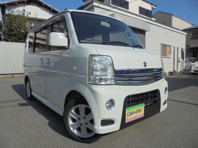 エブリイワゴン ＰＺターボスペシャル　両側パワースライドドア　フルセグナビ　Ｂｌｕｅｔｏｏｔｈ　ＥＴＣ　キセノン　キーレス　電動格納ミラー　オートステップ　センタースピーカー　パールホワイト（6枚目）