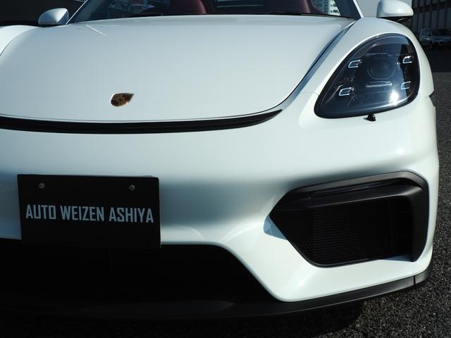 718スパイダー 718スパイダー/右H/スポクロ/スポエグ/シートヒーター/ /Pアシスト/Bカメラ/電動可倒式ドアミラー/20インチアルミホイール/レッドキャリパー/360℃純正ドラレコ/ETC2/室内保管/雨天未使用/禁煙車/ディーラー車検ポルシェ保証延長済車両/スぺキー有(30枚目)