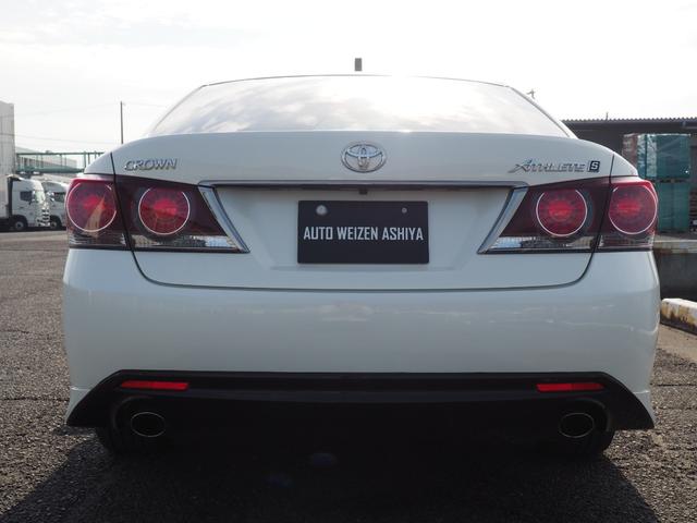 クラウン アスリートＳ－Ｔ／ビルシュタイン純正形状足回り／後期モデル／　クスコ前後スタビライザー／ステアリングレザー張替／後期モデル／禁煙車／オプション１８インチ／シート冷暖付黒革シート／ＬＥＤオートライト＆オートハイビーム／クルコン／Ｂカメラ／パドルシフト／ハンドブック（10枚目）