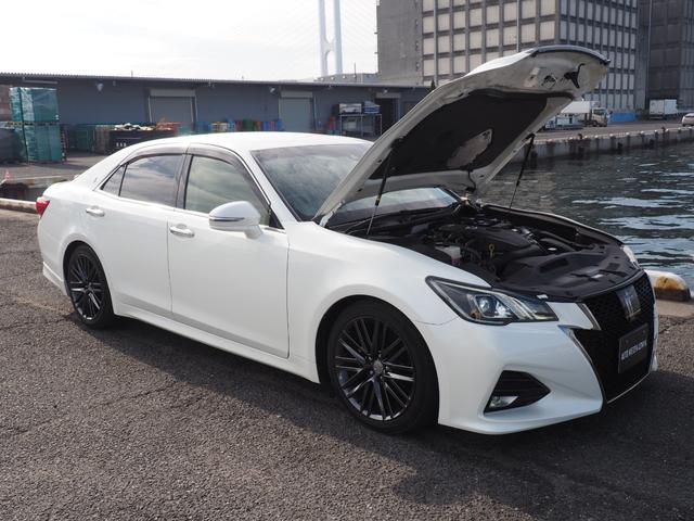 クラウン アスリートＳ－Ｔ／ビルシュタイン純正形状足回り／後期モデル／　クスコ前後スタビライザー／ステアリングレザー張替／後期モデル／禁煙車／オプション１８インチ／シート冷暖付黒革シート／ＬＥＤオートライト＆オートハイビーム／クルコン／Ｂカメラ／パドルシフト／ハンドブック（69枚目）