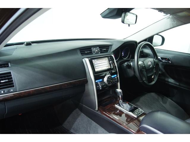 マークX 250G 新品モデリスタフロントスポイラー 新品3眼シーケンシャルヘッドライト 新品19インチホイール 新品タイヤ 新品フルタップ減衰力調整付車高調 ETC パワーシート バックカメラ 社外ナビ 後期型(30枚目)