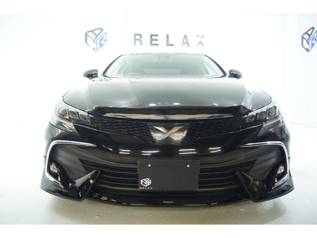 マークX 250G 新品モデリスタフロントスポイラー 新品3眼シーケンシャルヘッドライト 新品19インチホイール 新品タイヤ 新品フルタップ減衰力調整付車高調 ETC パワーシート バックカメラ 社外ナビ 後期型(42枚目)