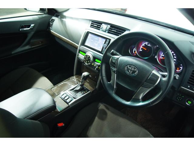 マークＸ ２５０Ｇ　新品ＨＫＳ４本出しマフラー　新品ＲＤＳフロントバンパー　新品モデリスタフロントスポイラー　新品Ｇｓリアバンパー　新品３眼ヘッドライト　新品ＬＥＤ２色切替フォグ　新品１９ホイール　新品タイヤ　新品車高調（39枚目）