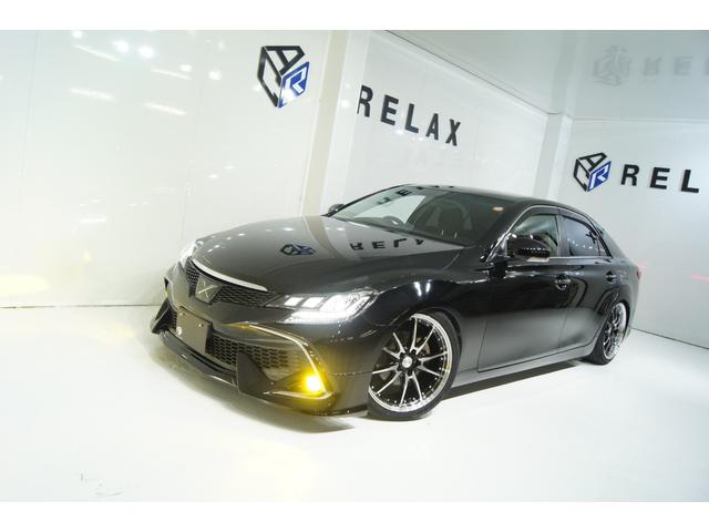 マークＸ ２５０Ｇ　新品ＨＫＳ４本出しマフラー　新品ＲＤＳフロントバンパー　新品モデリスタフロントスポイラー　新品Ｇｓリアバンパー　新品３眼ヘッドライト　新品ＬＥＤ２色切替フォグ　新品１９ホイール　新品タイヤ　新品車高調（51枚目）