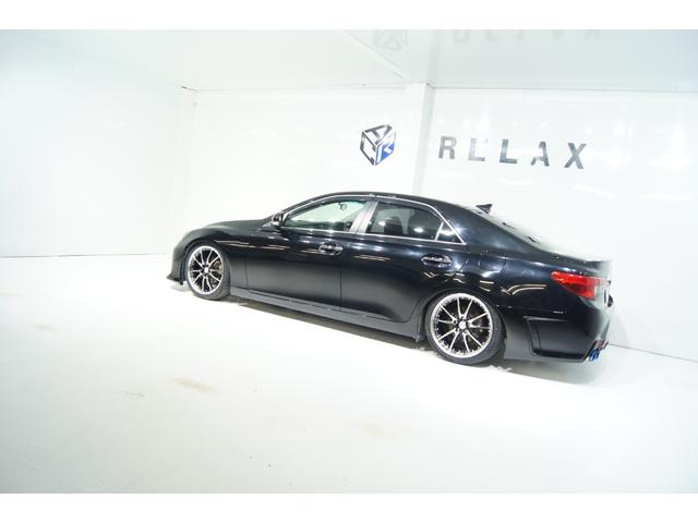 マークＸ ２５０Ｇ　新品ＨＫＳ４本出しマフラー　新品ＲＤＳフロントバンパー　新品モデリスタフロントスポイラー　新品Ｇｓリアバンパー　新品３眼ヘッドライト　新品ＬＥＤ２色切替フォグ　新品１９ホイール　新品タイヤ　新品車高調（52枚目）