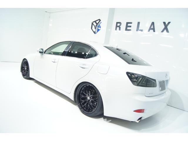 IS IS250 新品スピンドルバンパー 新品3眼ヘッドライト 新品スモークテール 新品バカンスゴーストM1ホイール 新品タイヤ 新品フルタップ減衰調整付車高調 パワーシート 黒革調シートカバー オートクルーズ(45枚目)