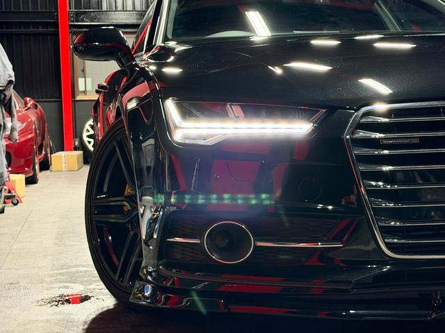 A7スポーツバック 2.0TFSIクワトロ Sラインパッケージ 4WD VOSSEN20インチAW 新品MARVINローダウンサス サンルーフ 社外4本出しマフラー(5枚目)