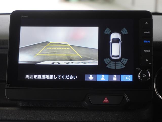 Ｎ－ＢＯＸカスタム ベースグレード　２年保証当社試乗車ナビＤレコＲカメＥＴＣ片電扉　追突被害軽減ブレーキ　ＥＣＯＮ　オートクルーズ　シートヒータ　ＬＥＤライト　ＥＴＣ車載器　セキュリティアラーム　ＡＡＣ　スマートキ－　パワステ　ＥＳＣ（3枚目）