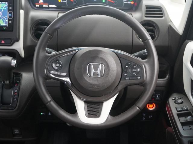 N-BOX L・ターボ 1年保証ナビDレコRカメETC両電扉BT地デジ シ-トヒ-タ- Aライト AAC 衝突軽減ブレーキ Bカメラ LED パワステ イモビ ターボ車 クリアランスソナー クルーズコントロール ナビTV(9枚目)