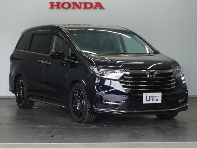 オデッセイハイブリッド ｅ：ＨＥＶアブソルート・ＥＸ　１年保証ナビ全周囲カメＤレコＥＴＣ両電扉ＢＴ　ＬＥＤライト　シ－トヒ－タ－　両側ＰＳＤ　パワ－シ－ト　Ｐアシスト　フルセグ　アイドルストップ　クルーズコントロール　ＤＶＤ再生機能　３列シート　キーレス（17枚目）