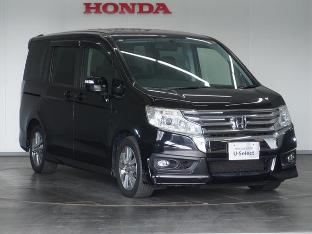 ステップワゴンスパーダ インターナビパワーエディション 1年保証ナビDレコRカメETC両電扉BTワンセグ パワーウィンドウ 両側電動スライドドア オートエアコン キーレス ドライブレコーダー 禁煙車 ワンセグTV ABS 盗難防止システム DVD Rカメラ(14枚目)