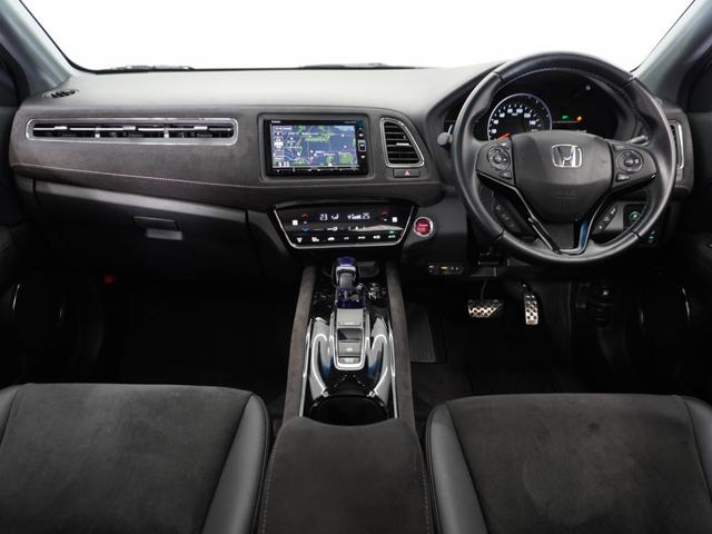 ヴェゼル ハイブリッドRS・ホンダセンシング 1年保証ナビRカメETCクルコンBT地デジLED ETC付 サイドSRS フルオートエアコン 両席エアバック スマキー オートクルーズコントロール 衝突軽減ブレーキシステム TVナビ 横滑り防止(6枚目)