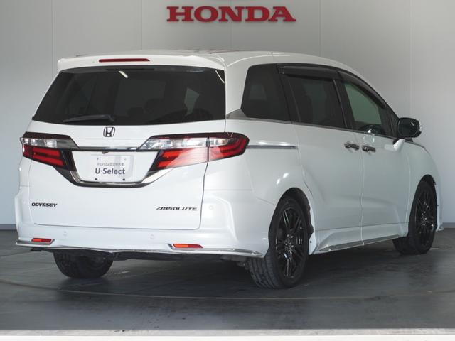 オデッセイ アブソルート・ＥＸホンダセンシング　１年保証マルチビューカメラシステム＋スマートパーキングアシスト　ブラインドスポットインフォメーション運転席８ウェイパワーシート本革シート１８ＡＷ運転席助手席シートヒーター＋助手席４ウェイパワーシート（18枚目）