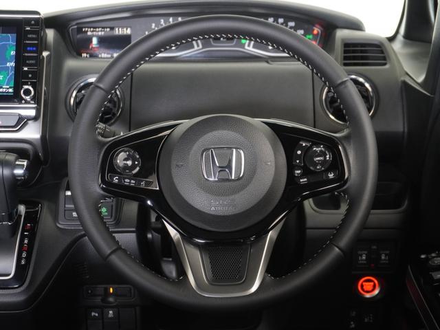 Ｎ－ＢＯＸカスタム Ｌターボスタイル＋ブラック　２年保証　フルセグ　Ｒカメラ　ＬＥＤヘッドライト　オートリトラミラー　リア左右パワースライドドア　運転席助手席シートヒーター　シートバックテーブル　１５ＡＷ　　本革巻ステアリングホイール　前後ドラレコ（12枚目）