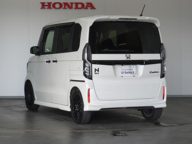 Ｎ－ＢＯＸカスタム Ｌターボスタイル＋ブラック　２年保証　フルセグ　Ｒカメラ　ＬＥＤヘッドライト　オートリトラミラー　リア左右パワースライドドア　運転席助手席シートヒーター　シートバックテーブル　１５ＡＷ　　本革巻ステアリングホイール　前後ドラレコ（21枚目）