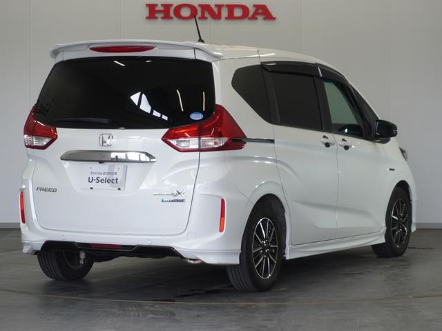 フリードハイブリッド ハイブリッド・モデューロXホンダセンシング 1年保証 フルセグRカメラLEDヘッドライト+アクティブコーナリングライト リア左右パワースライドドア センターテーブル オートリトラミラーCパッケージ ModuloX専用装備 前後ドラレコ15AW(16枚目)