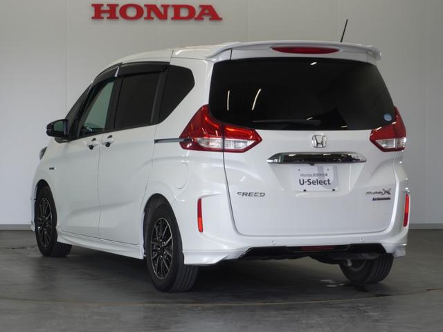 フリードハイブリッド ハイブリッド・モデューロXホンダセンシング 1年保証 フルセグRカメラLEDヘッドライト+アクティブコーナリングライト リア左右パワースライドドア センターテーブル オートリトラミラーCパッケージ ModuloX専用装備 前後ドラレコ15AW(17枚目)