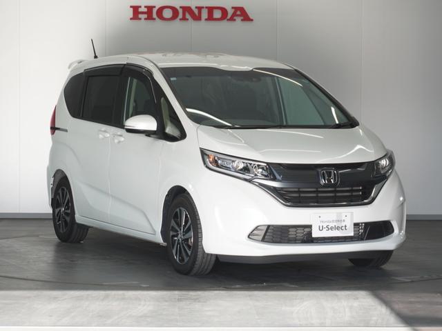 フリード Ｇ・ホンダセンシング　１年保証　フルセグ　Ｒカメラ　ＬＥＤヘッドライト＋アクティブコーナリングライト　リア左右パワースライドドア　センターテーブル　ＣＳパッケージ　コンフォートビューＰＫ　オートライト　ドラレコ　７人乗り（2枚目）