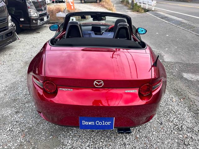 ロードスター Ｓスペシャルパッケージ　オープンカー　ドライブレコーダー　ＥＴＣ　クリアランスソナー　衝突被害軽減システム　ＬＥＤヘッドランプ　６ＭＴ　スマートキー　アルミホイール　フロントリップ　マフラーカッター　　ＡＢＳ　ＥＳＣ　ＵＳＢ（45枚目）