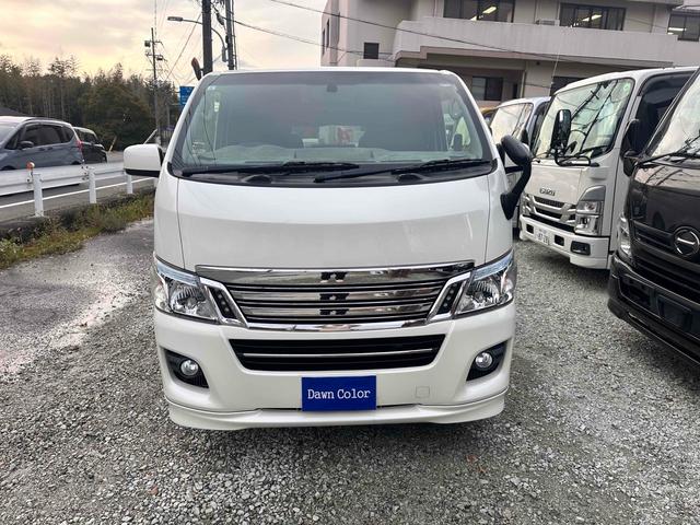 NV350キャラバンバン ロングライダープレミアムGXターボ 4WD ディーゼルターボ ETC2.0/パイオニア製ナビ/バックカメラ/カレディステアリングハンドル/社外ビルシュタインショックアブソーバー/リアベッドキッド車中泊仕様(3枚目)