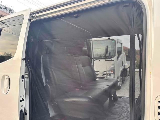 NV350キャラバンバン ロングライダープレミアムGXターボ 4WD ディーゼルターボ ETC2.0/パイオニア製ナビ/バックカメラ/カレディステアリングハンドル/社外ビルシュタインショックアブソーバー/リアベッドキッド車中泊仕様(38枚目)