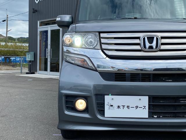 Ｎ－ＢＯＸカスタム Ｇ　ナビ　オートライト　ＨＩＤ　スマートキー　アイドリングストップ　電動格納ミラー　ベンチシート　ＣＶＴ　盗難防止システム　ＡＢＳ　ＥＳＣ　ＣＤ　ＵＳＢ　エアコン　パワーステアリング　パワーウィンドウ（28枚目）