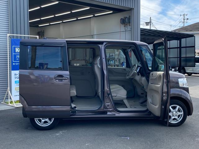 Ｎ－ＢＯＸ Ｇ・Ｌパッケージ　バックカメラ　両側スライド・片側電動　ナビ　ＴＶ　スマートキー　アイドリングストップ　電動格納ミラー　ベンチシート　ＣＶＴ　盗難防止システム　ＡＢＳ　ＥＳＣ　ＣＤ　ＤＶＤ再生　ＵＳＢ（34枚目）