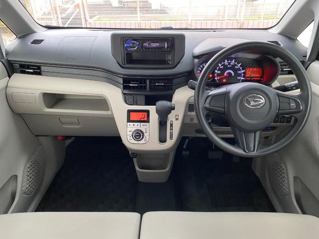 ムーヴ Ｘ　ＳＡ　ＥＴＣ　衝突被害軽減システム　オートライト　スマートキー　アイドリングストップ　電動格納ミラー　ベンチシート　ＣＶＴ　盗難防止システム　ＡＢＳ　ＥＳＣ　ＣＤ　アルミホイール　衝突安全ボディ　エアコン（2枚目）